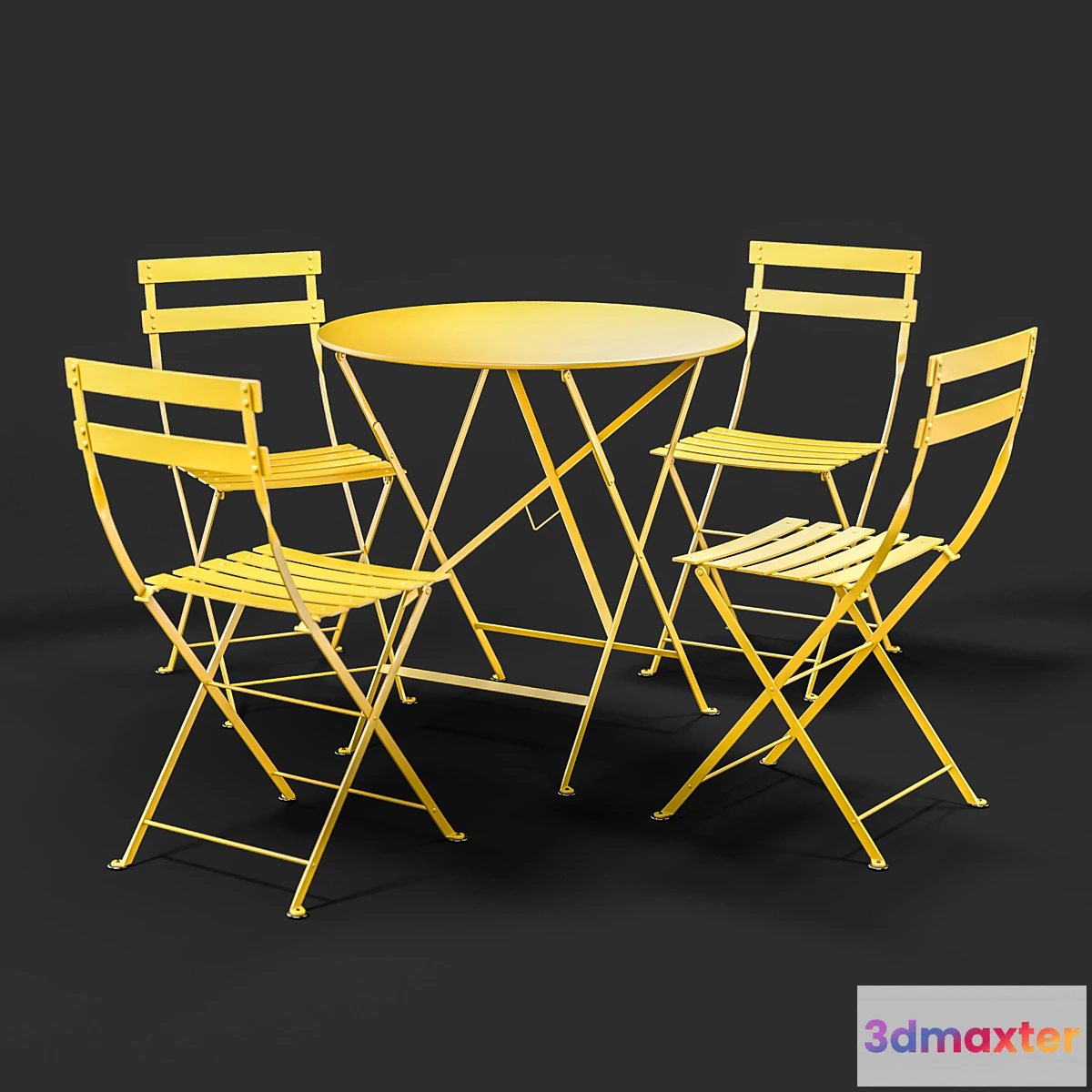 1472398 - Fermob bistro 3D Max