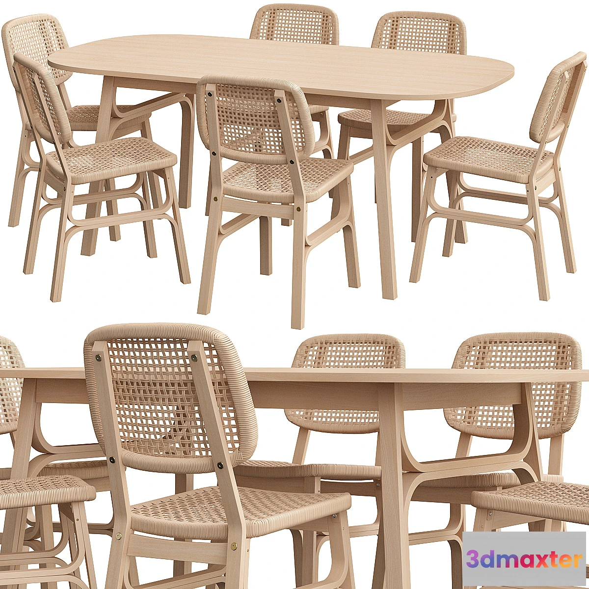 1473084 - Voxlöv Set Ikea 3D Max