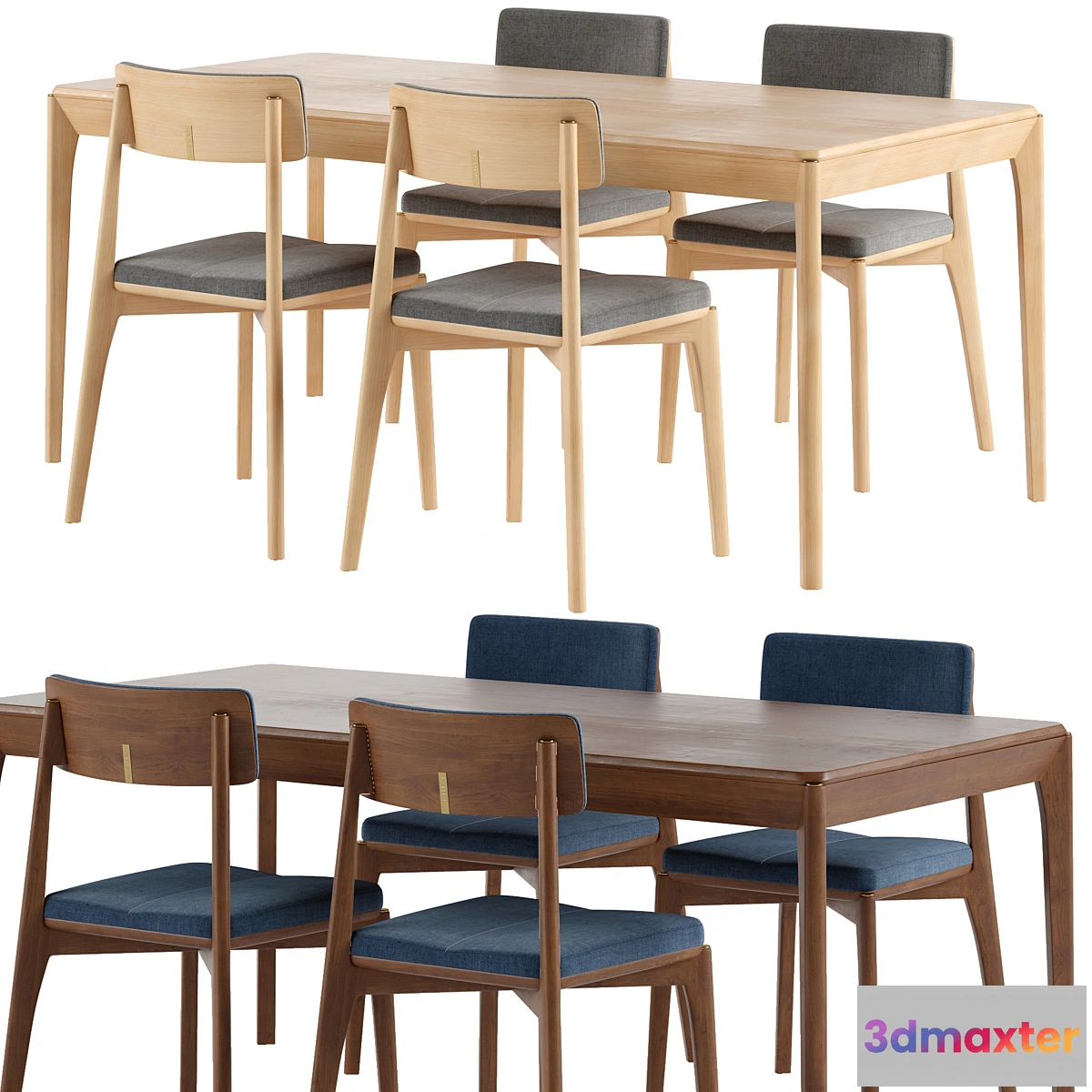 1475028 - Aska Dining Set 3D Max