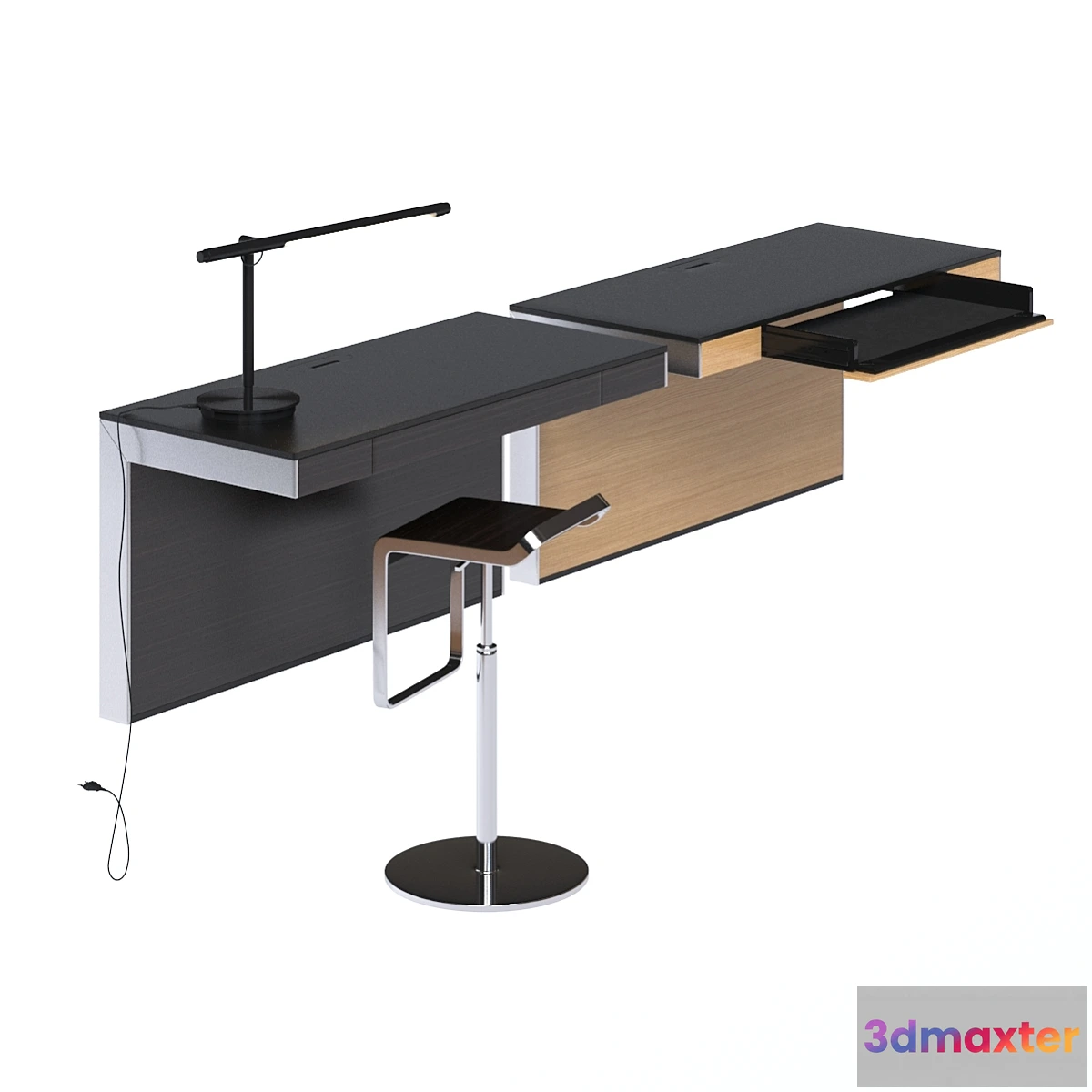1476998 - Sequel Wall Desk 3D Max