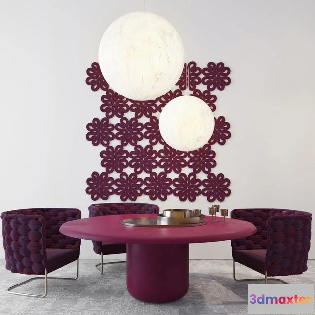 1540899 - Paola Lenti Set 3D Max