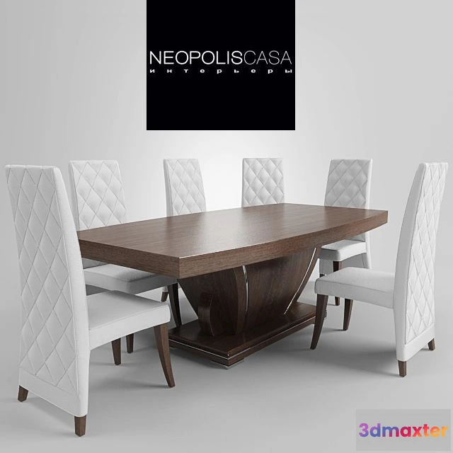 1541767 - Dining table neopolis casa 3D Max