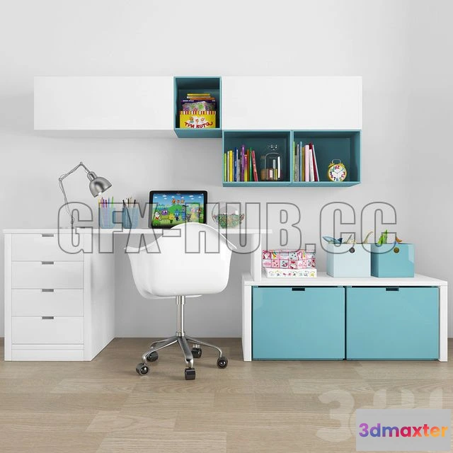 1543821 - Workzone Set 036 3D Max