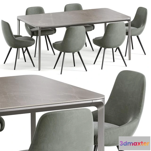 1544705 - Soviet Dining Set 1 3D Max