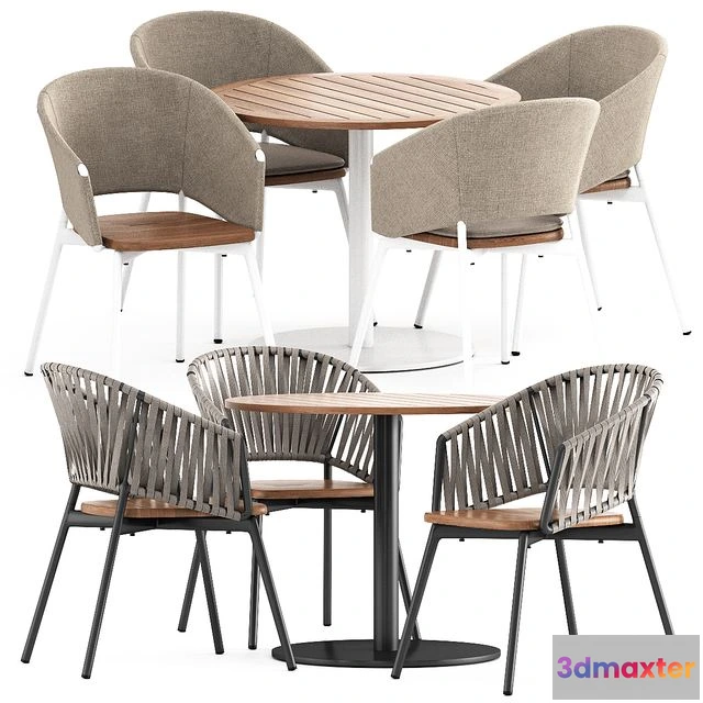 1544747 - STEM 003 table PIPER 022 122 by Roda 3D Max