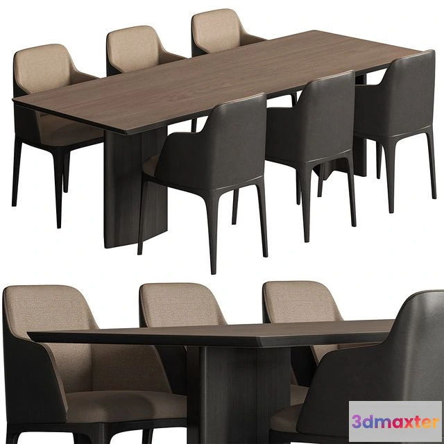 1546537 - Dinning Table Set 49 3D Max