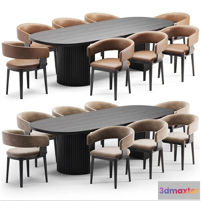 1548685 - Dining Set 002 3D Max