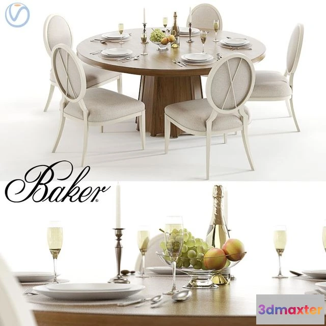 1548795 - Baker Encircle and X-Back 3D Max