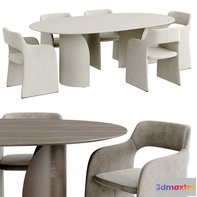 1549945 - Dinning Set 127 3D Max