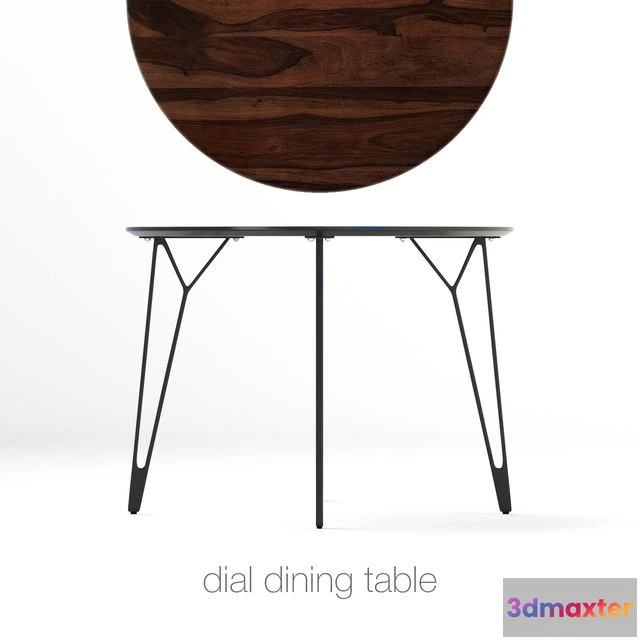 1550791 - CB2 dining group 3D Max