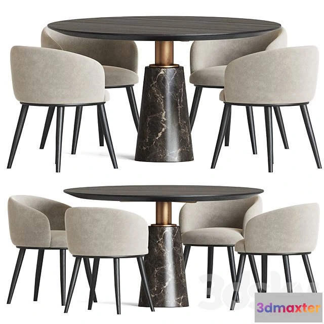 1556239 - Dining Set 36 3D Max