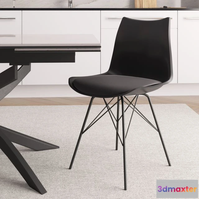 1560230 - Jysk Klarup Chair + Ollerup Table 3D Max