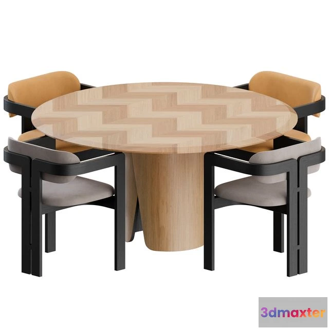 1561665 - Dinning Set by Gallotti & Radice 3D Max