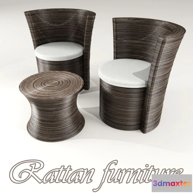 1565574 - Rattan Furniture 3D Max