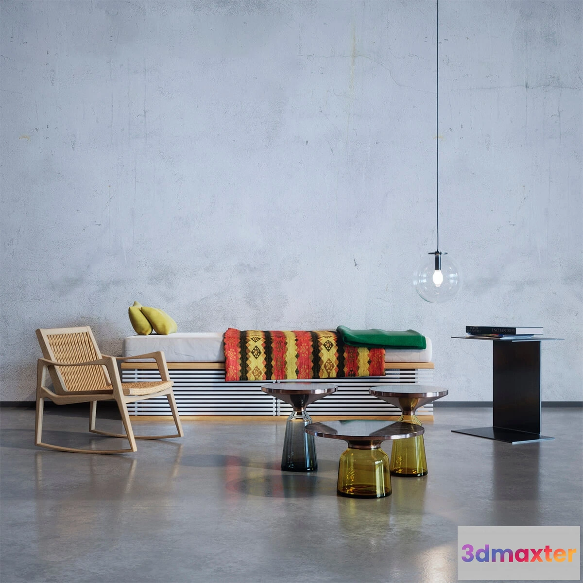 1643356 - furniture - ClassiCon furnitures set 3D Max