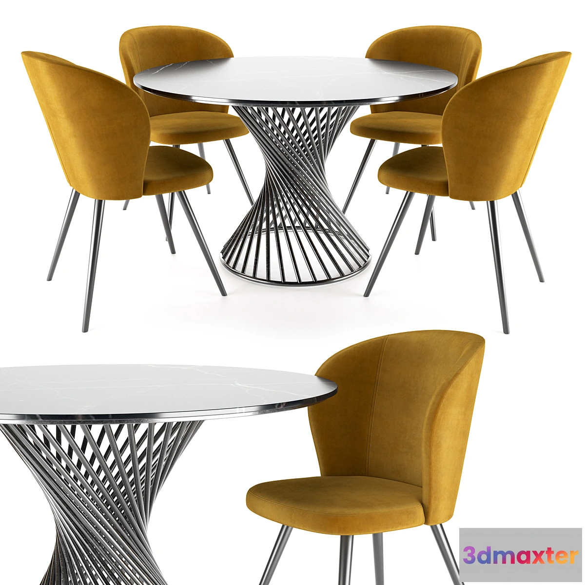 541685 - Odri chair and Tornado table