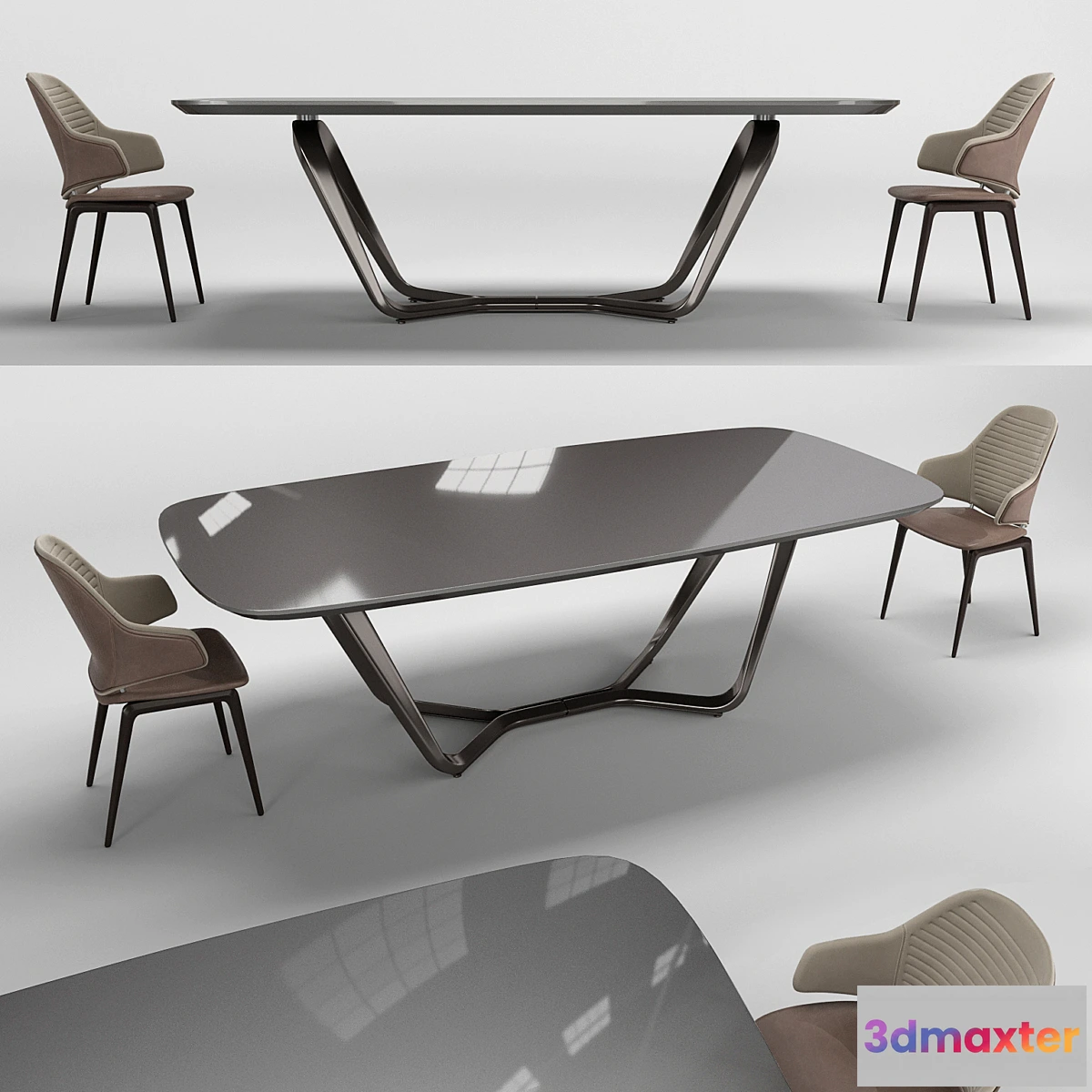 561987 - Reflex SEGNO 72 table VELA chair