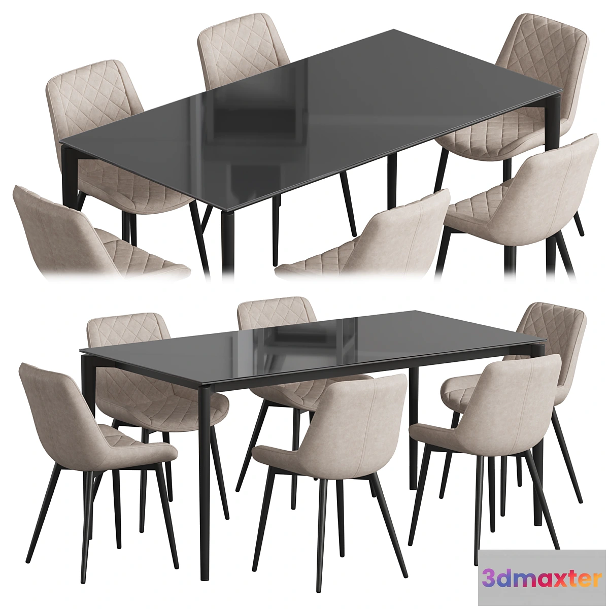 562127 - Tandil table La forma Affair Dining set