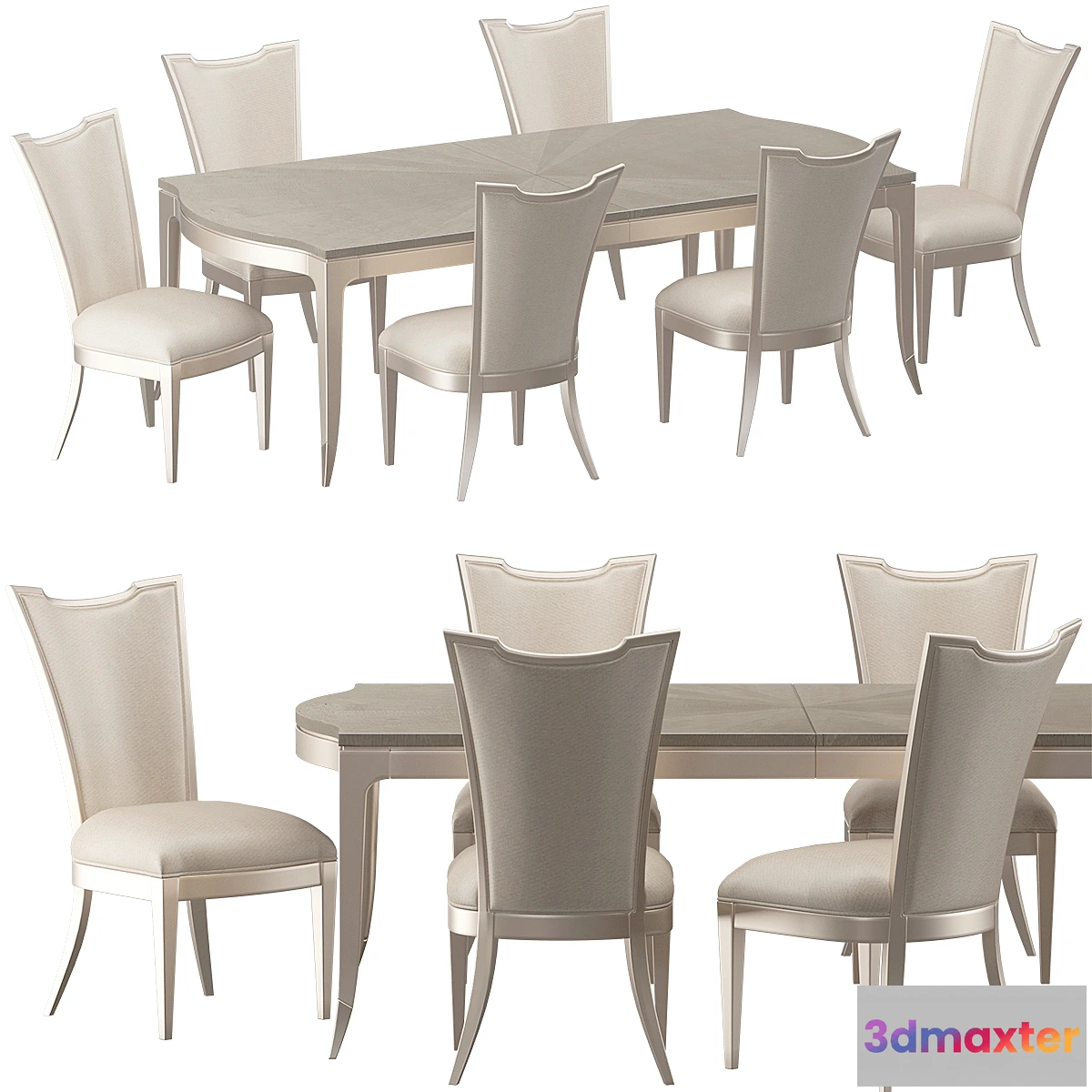 562135 - Caracole-Very Appealing-Silver Platter Table Set