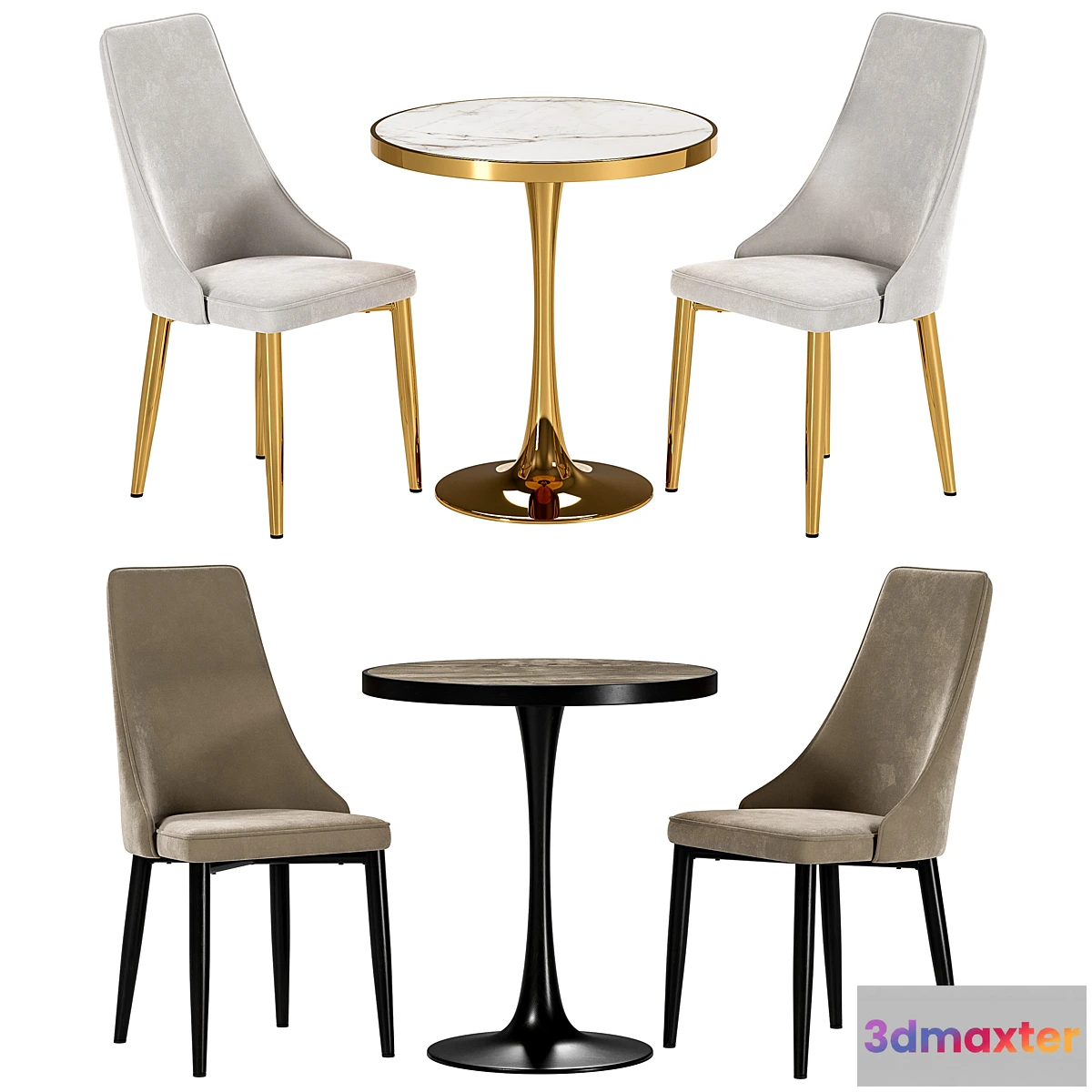 562143 - Largo dining chair and Dorian table