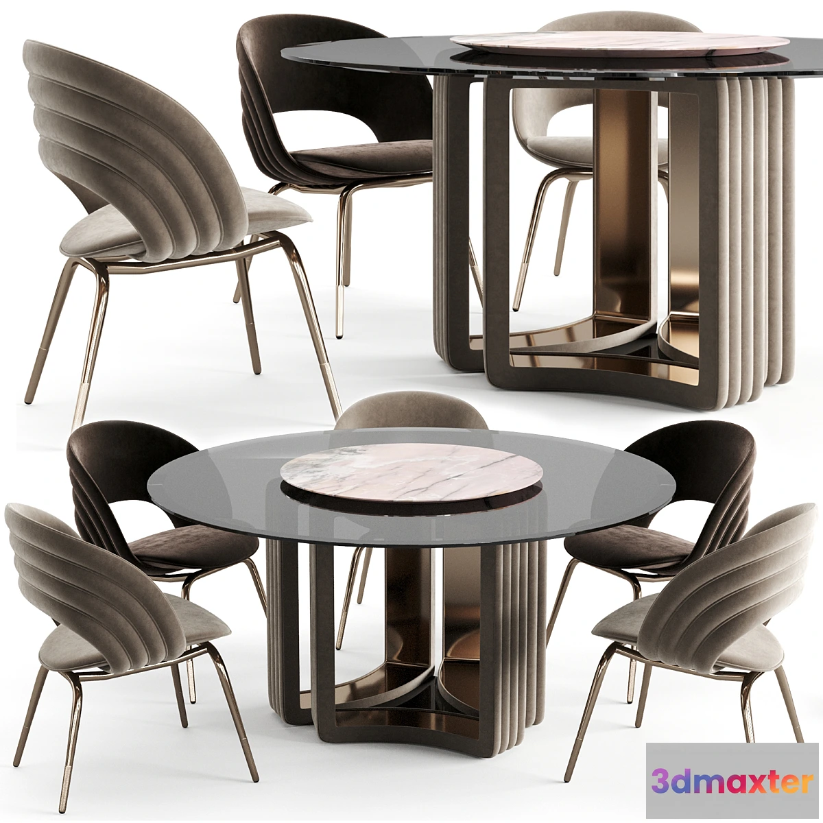 562271 - Visionnaire Dining Set Kylo