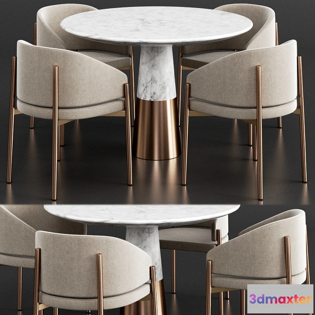 562445 - CB2 & Porro Dinning Set