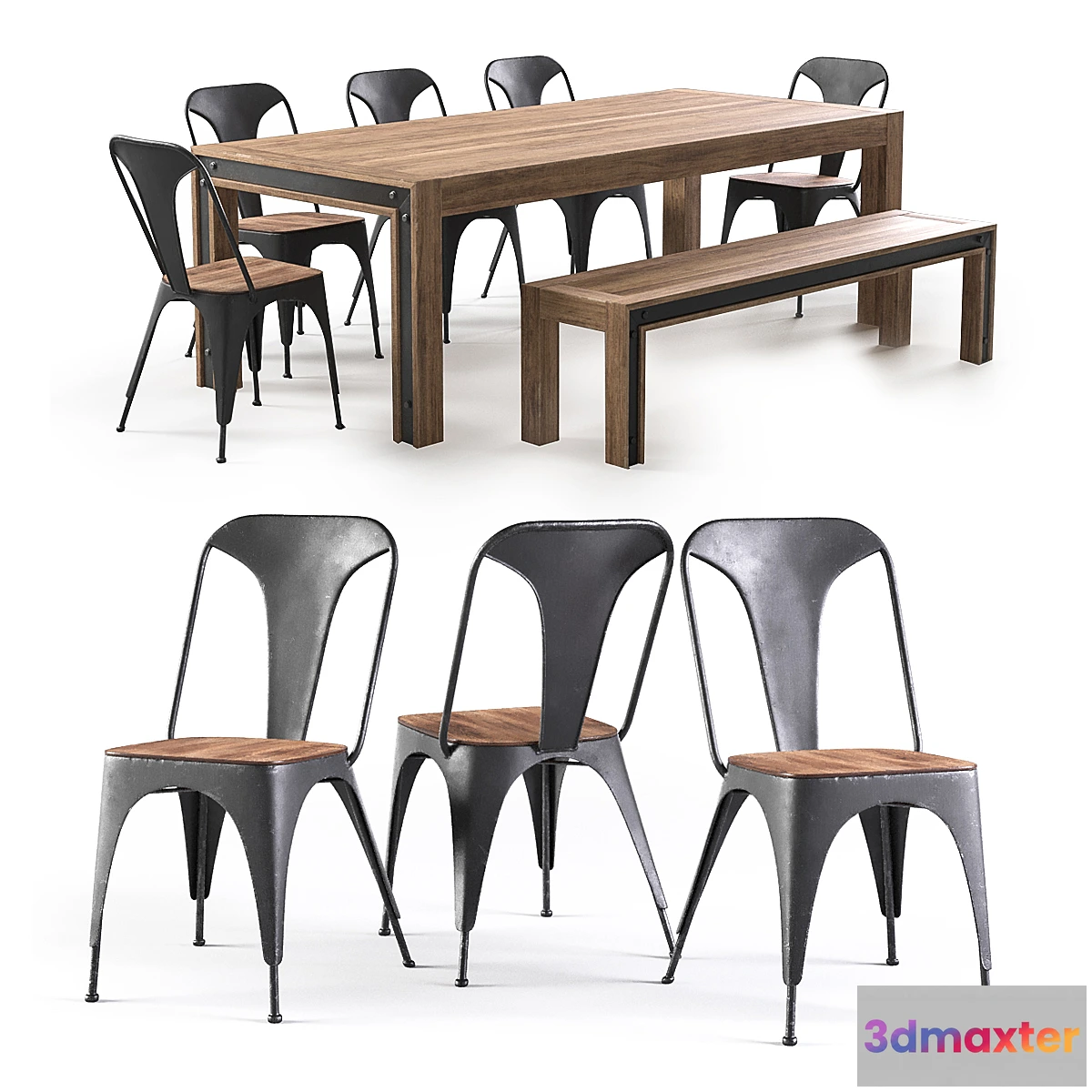 562473 - Amos table and chairs
