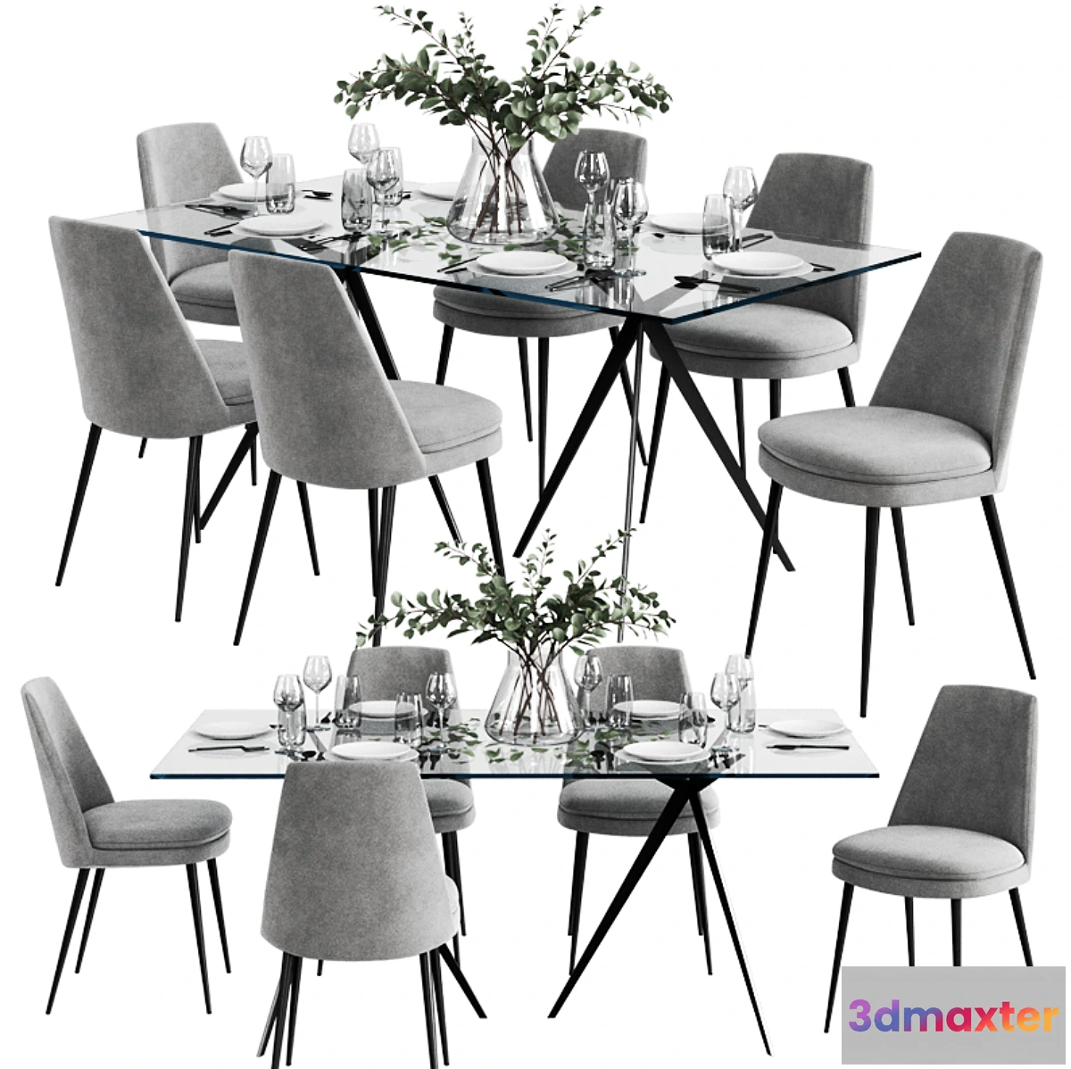 562535 - West Elm Dinning Set 6