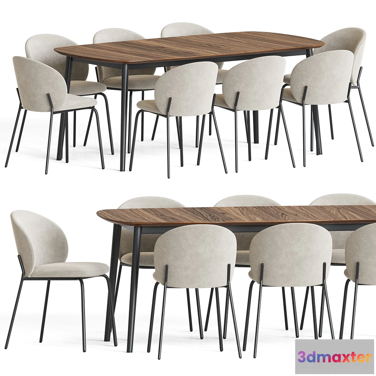 562645 - Princeton Chair Kingston Table Dining Set