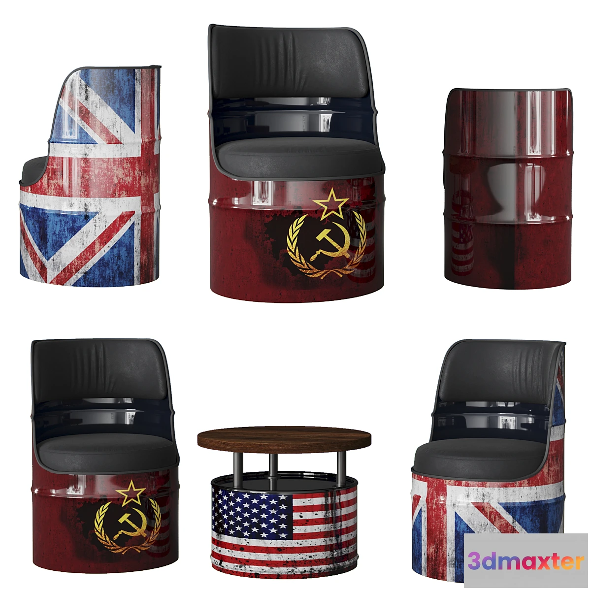 562683 - Bar stool and bar table