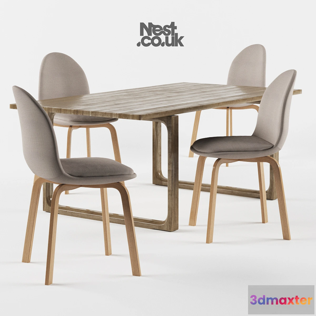 584756 - Fritz Hansen Sammen Chair and the table