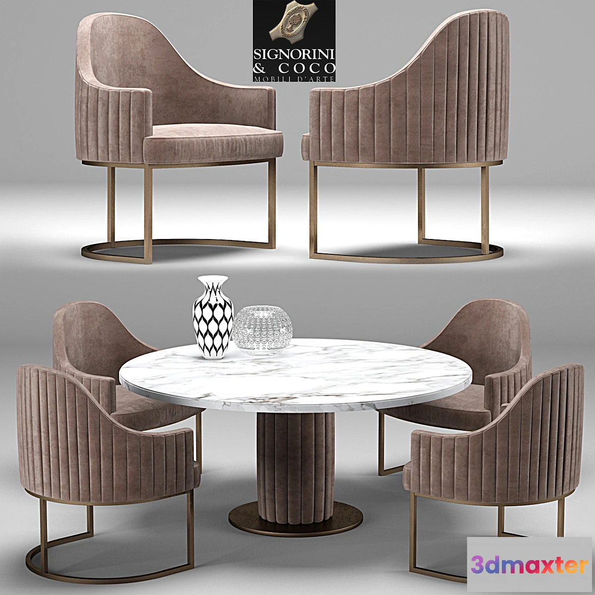 584774 - Desk-chair Isabel-Byron Signorini & Coco