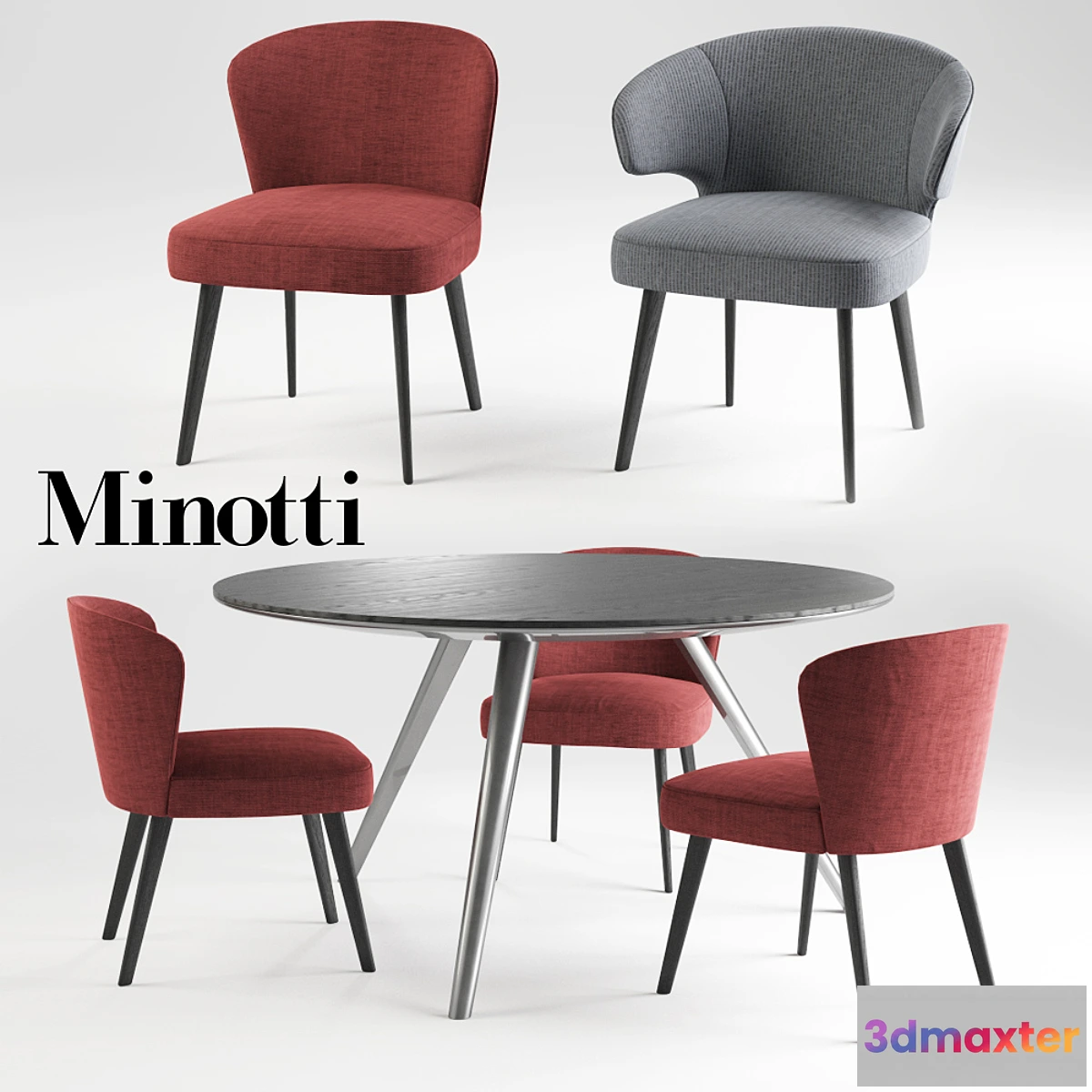 584834 - Minotti Aston & Evans dinning set