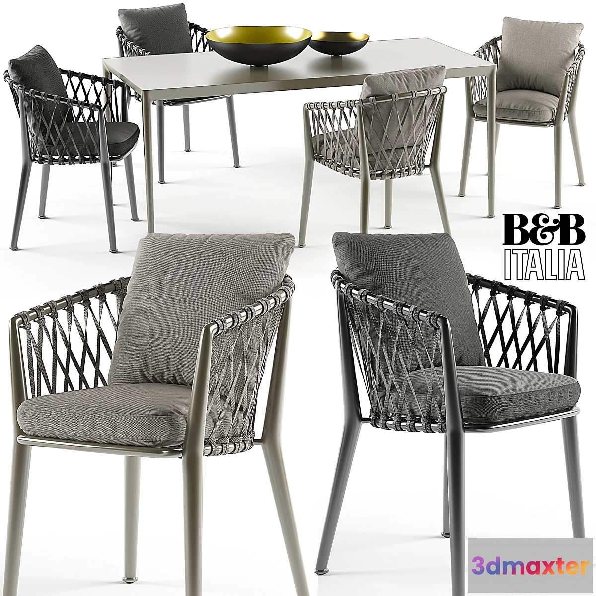 584842 - Erica chairs set B&B Italy