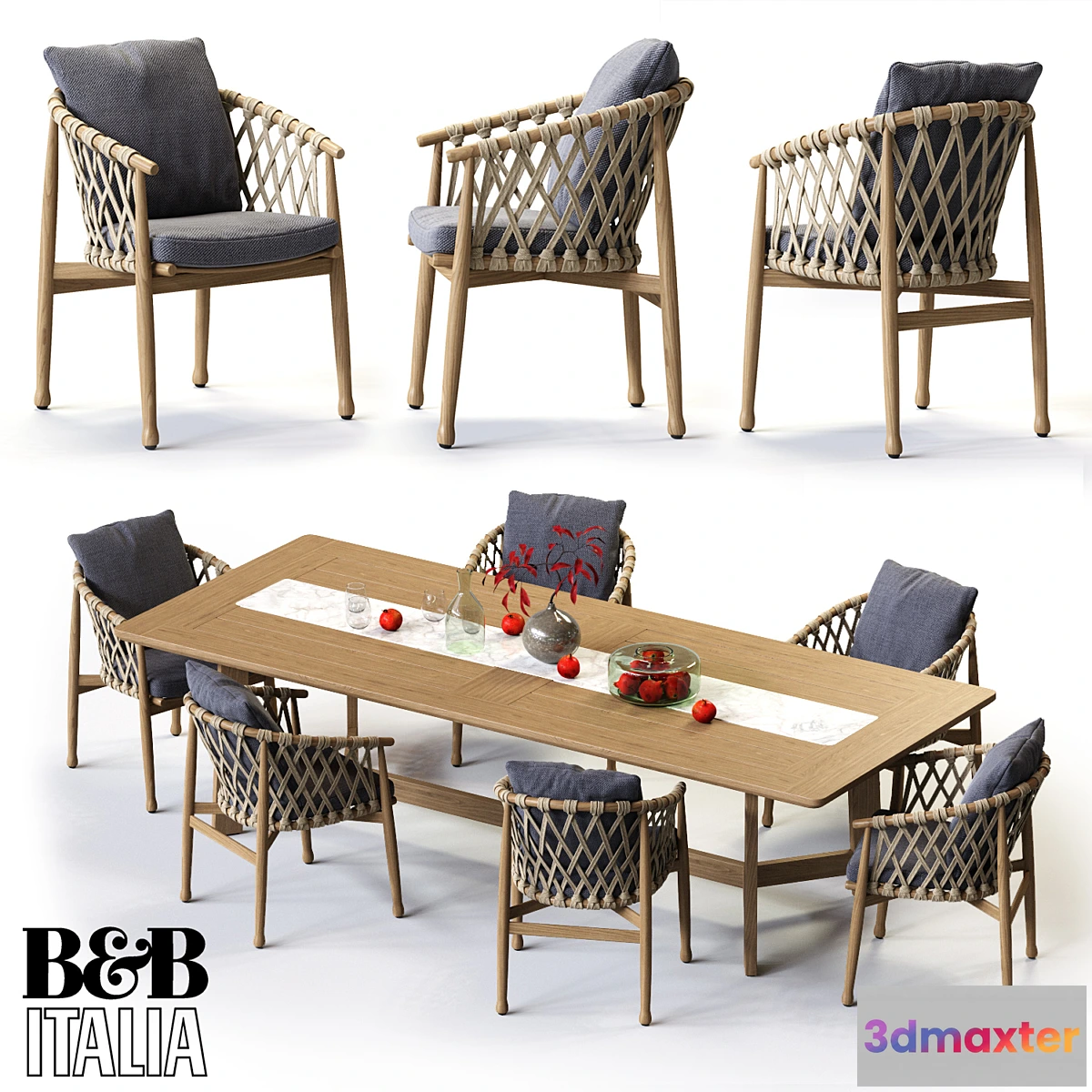 584852 - B&B Italia GINESTRA Rectangular Table