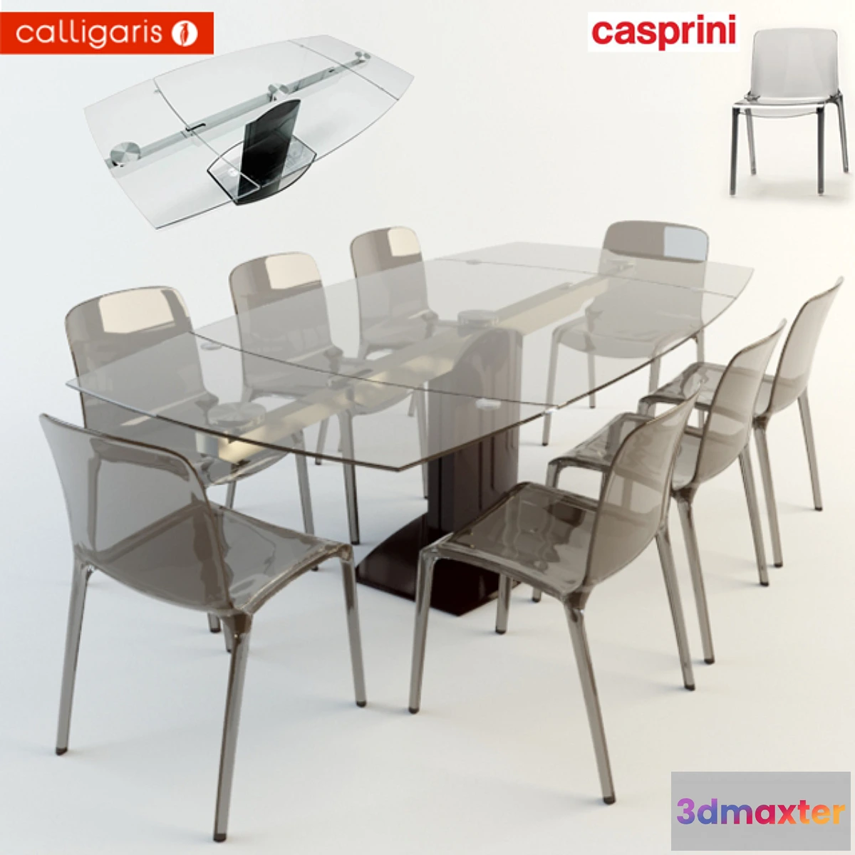 584882 - Dining table and chairs