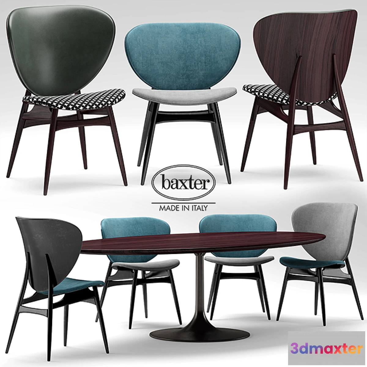 584896 - Table and chairs baxter ALVARO ALMA