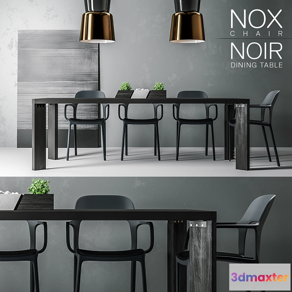 585000 - NOX & NOIR tables & chairs