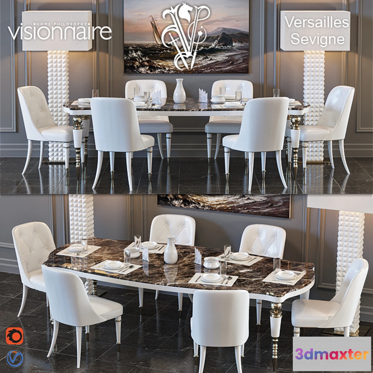 585084 - VISIONNAIRE Versailles + Sevigne