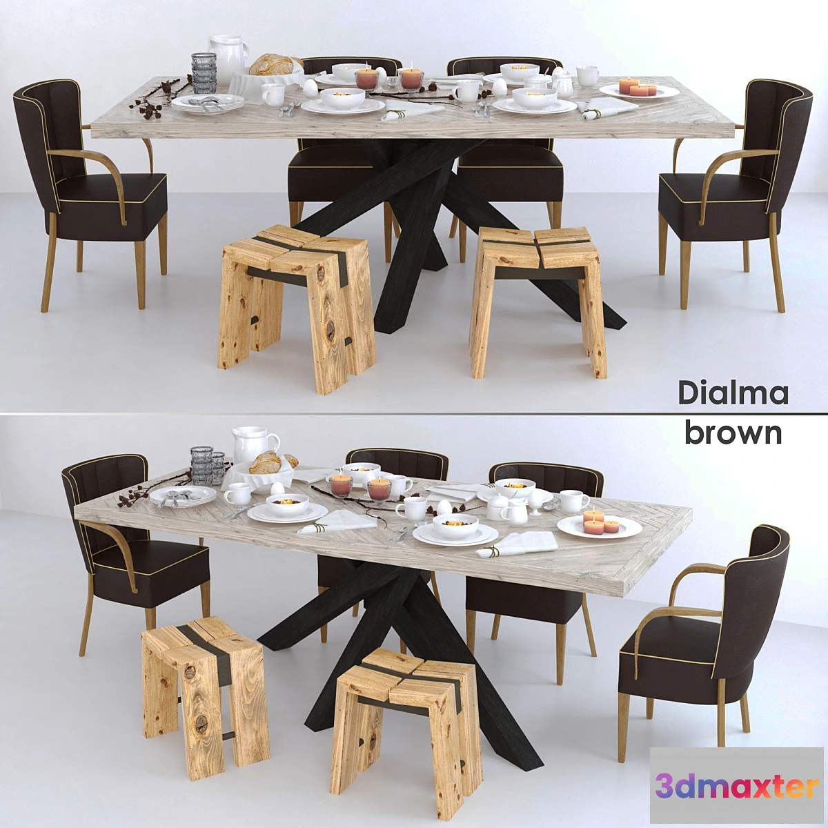 585138 - Dialma brown set