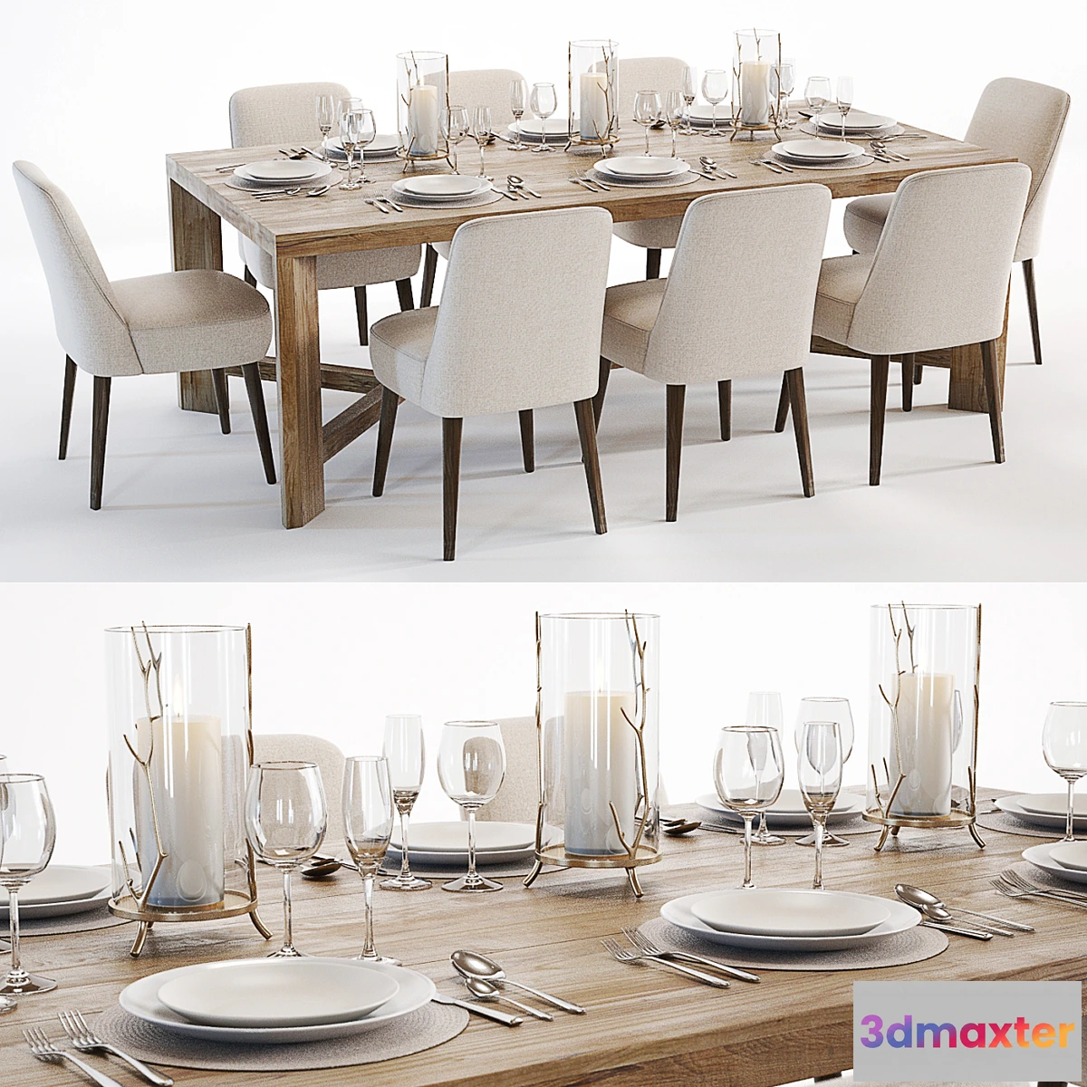 585306 - Curations Limited Gernoble & Torino table set