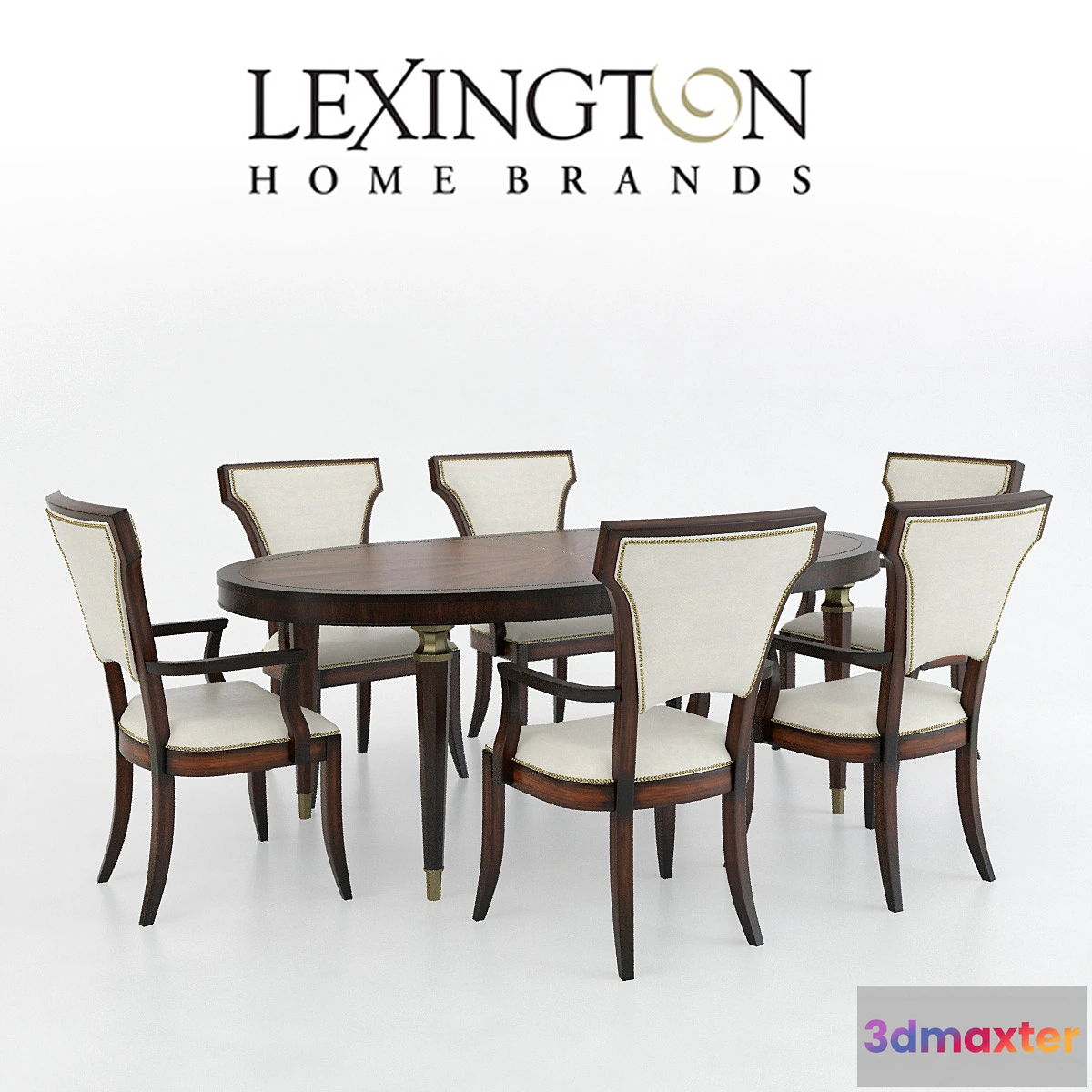 585410 - Lexington Drake Oval Dining Table + Seneca Chair