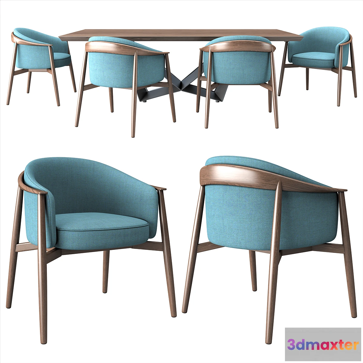 597065 - Dining table and chair # 8