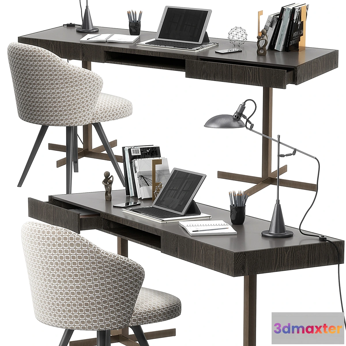 602891 - Minotti Close writing desk set