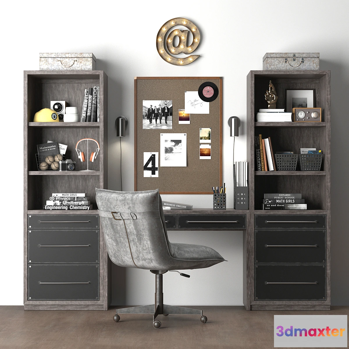 602893 - COLBIN STUDY WALL SET II