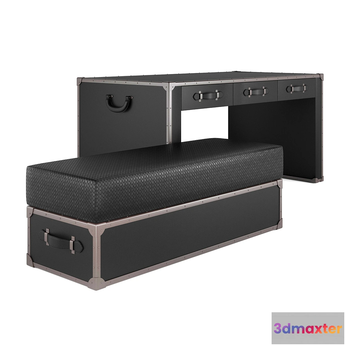 610591 - Small Bench and Desk Bottega Veneta