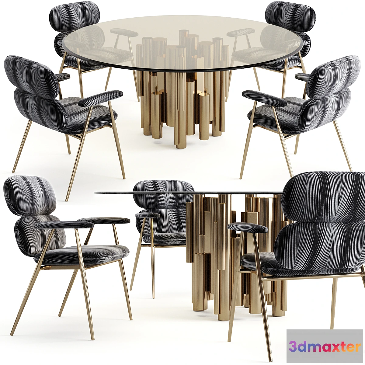 611977 - Roberto Cavalli Dining Set 1