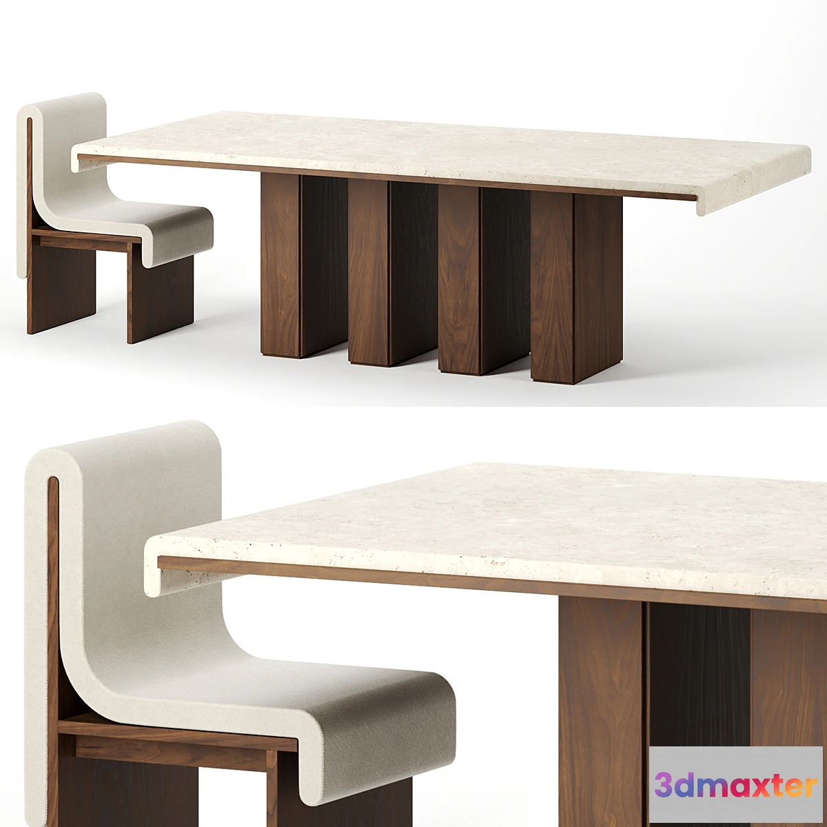 612007 - Melt Dining Table by Bower studio