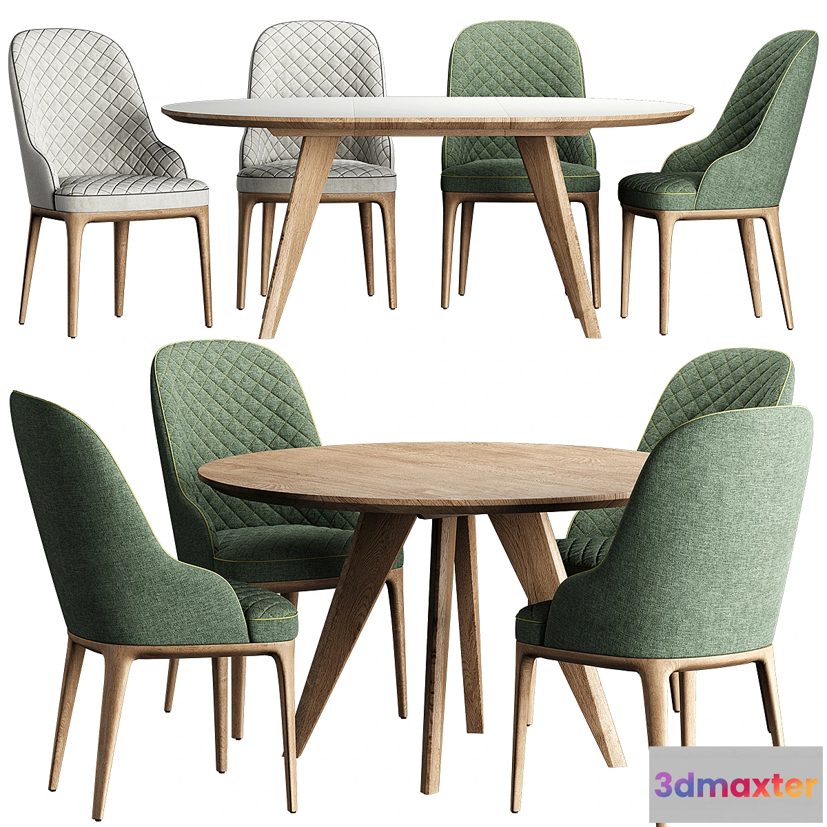 612053 - Sfer Table ROB Chair