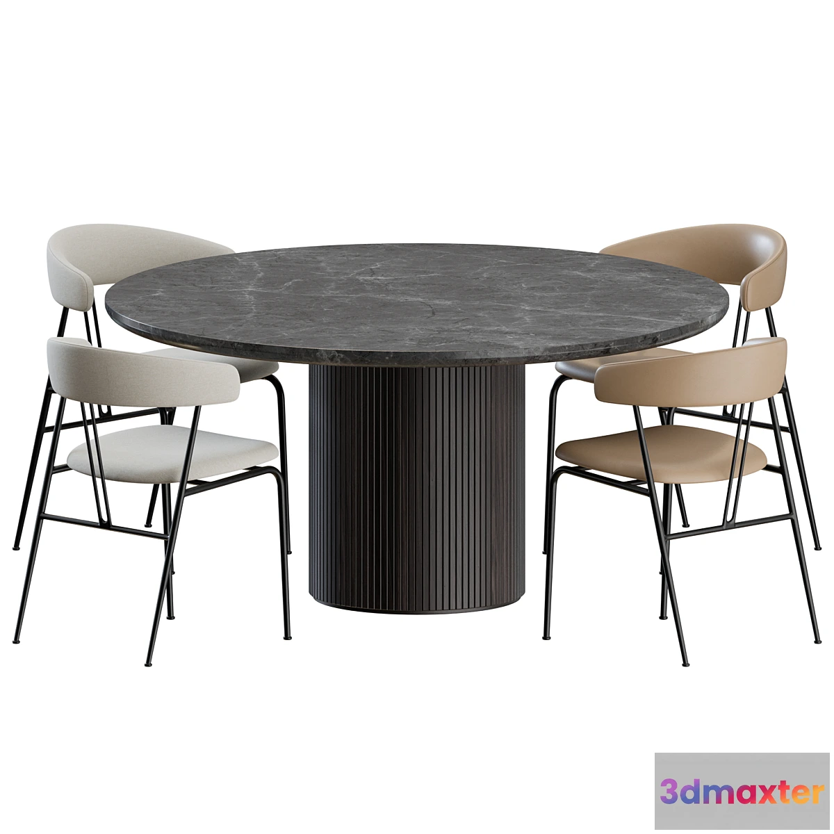 612073 - Violin Dinning Set 02 by Gubi